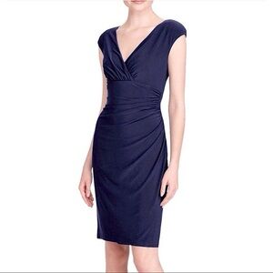 Lauren Ralph Lauren Navy Adara Dress size 4